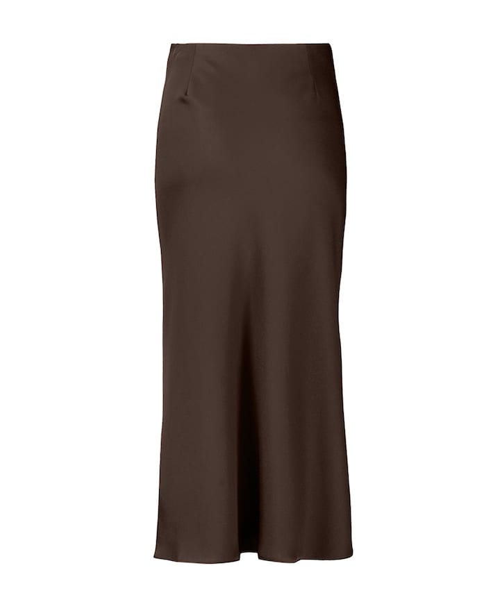 Dames rok bruin