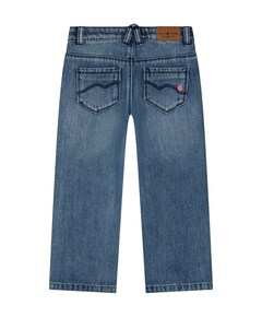 Wide Leg meisjes broek blauw