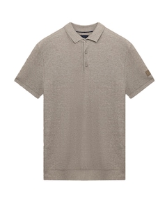 Heren polo beige