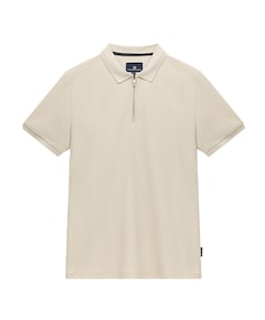 Heren polo beige