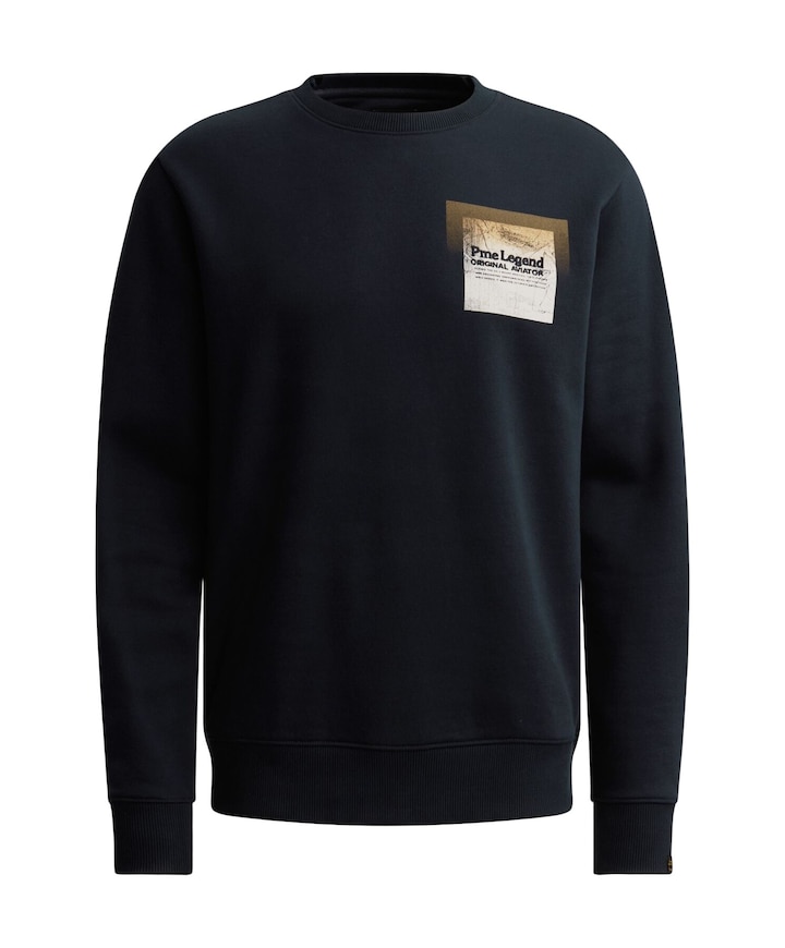 Heren trui blauw