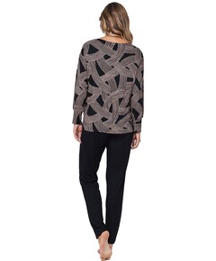 Dames pyjamaset zwart