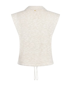 Dames vest beige