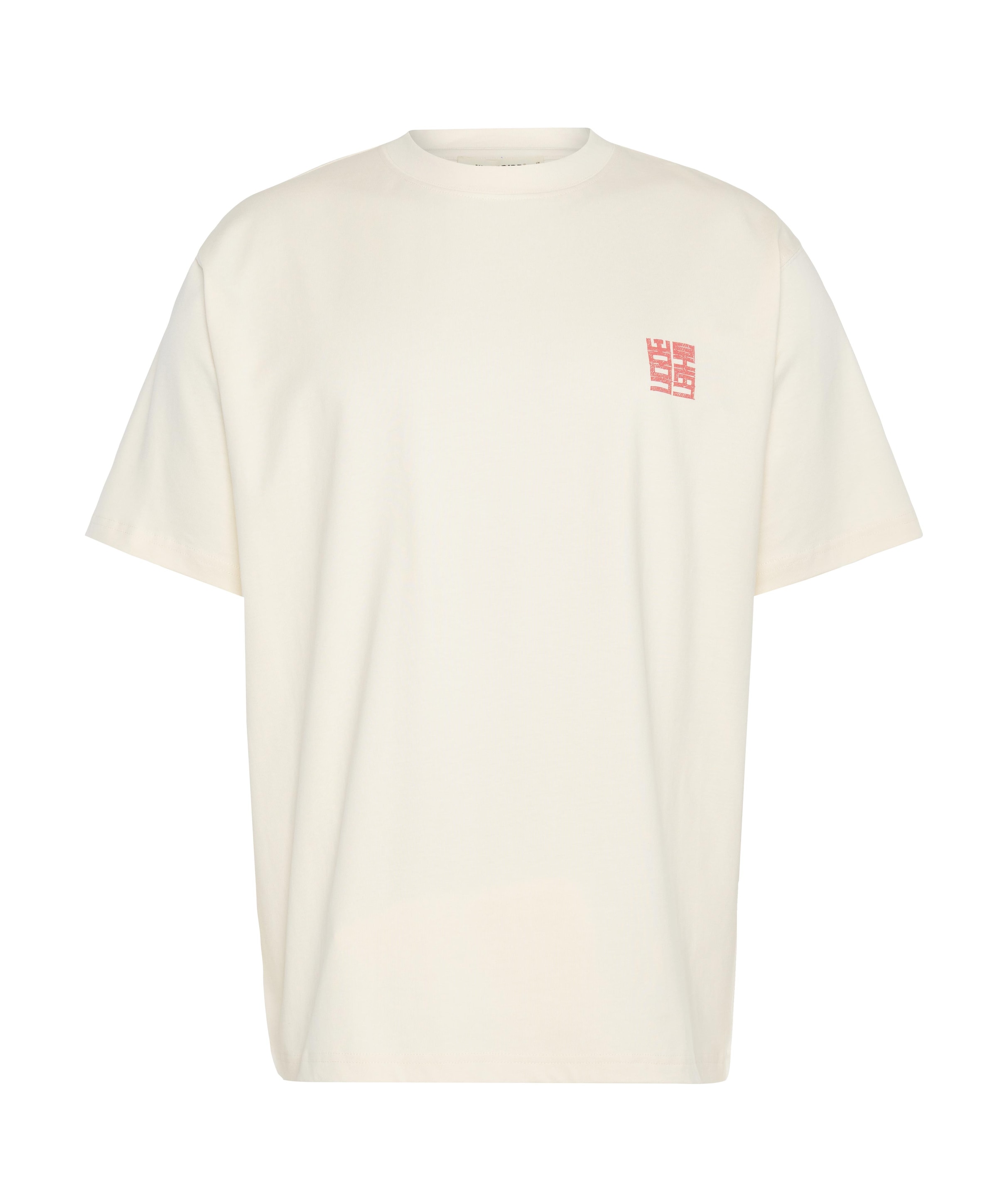 Heren T-shirt ecru