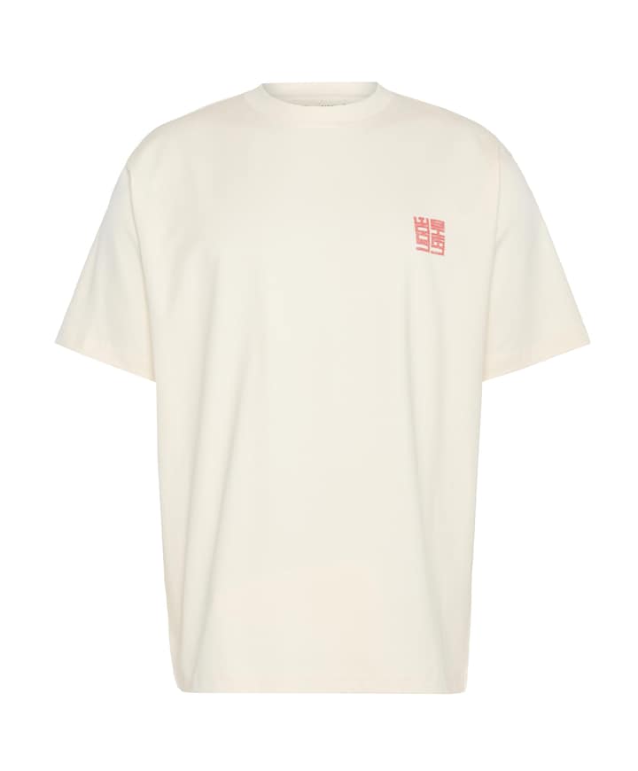 Heren T-shirt ecru