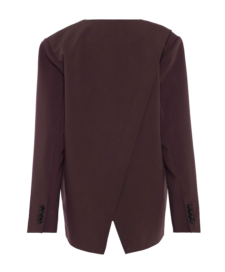 Dames blazer bordeaux