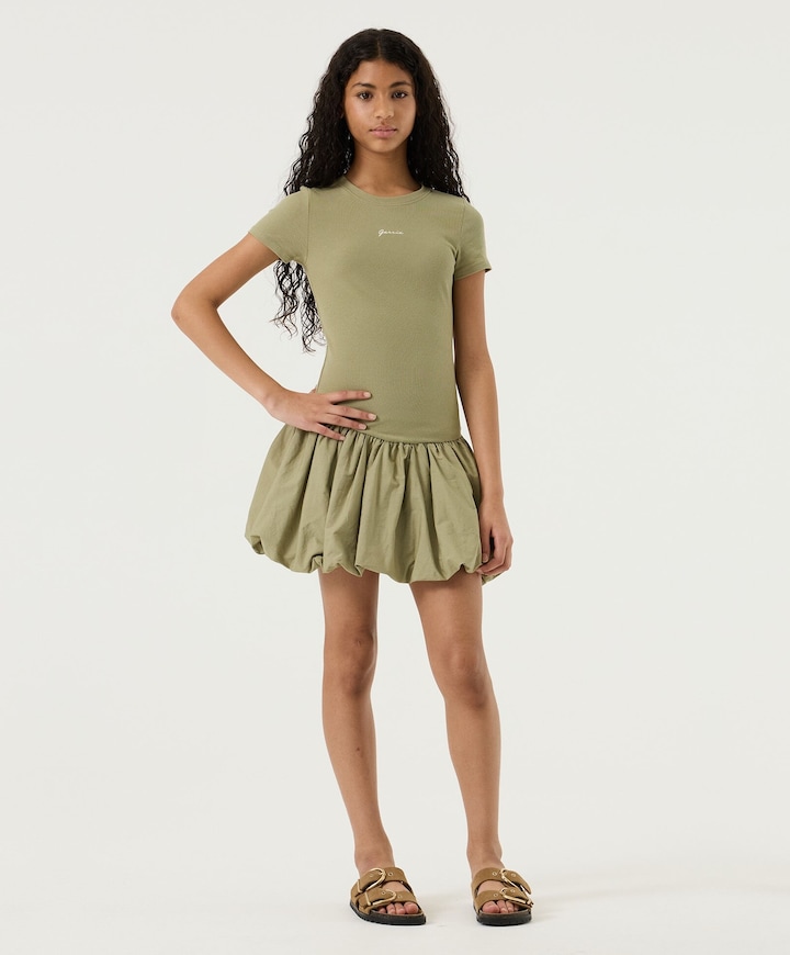 Meisjes jurk groen