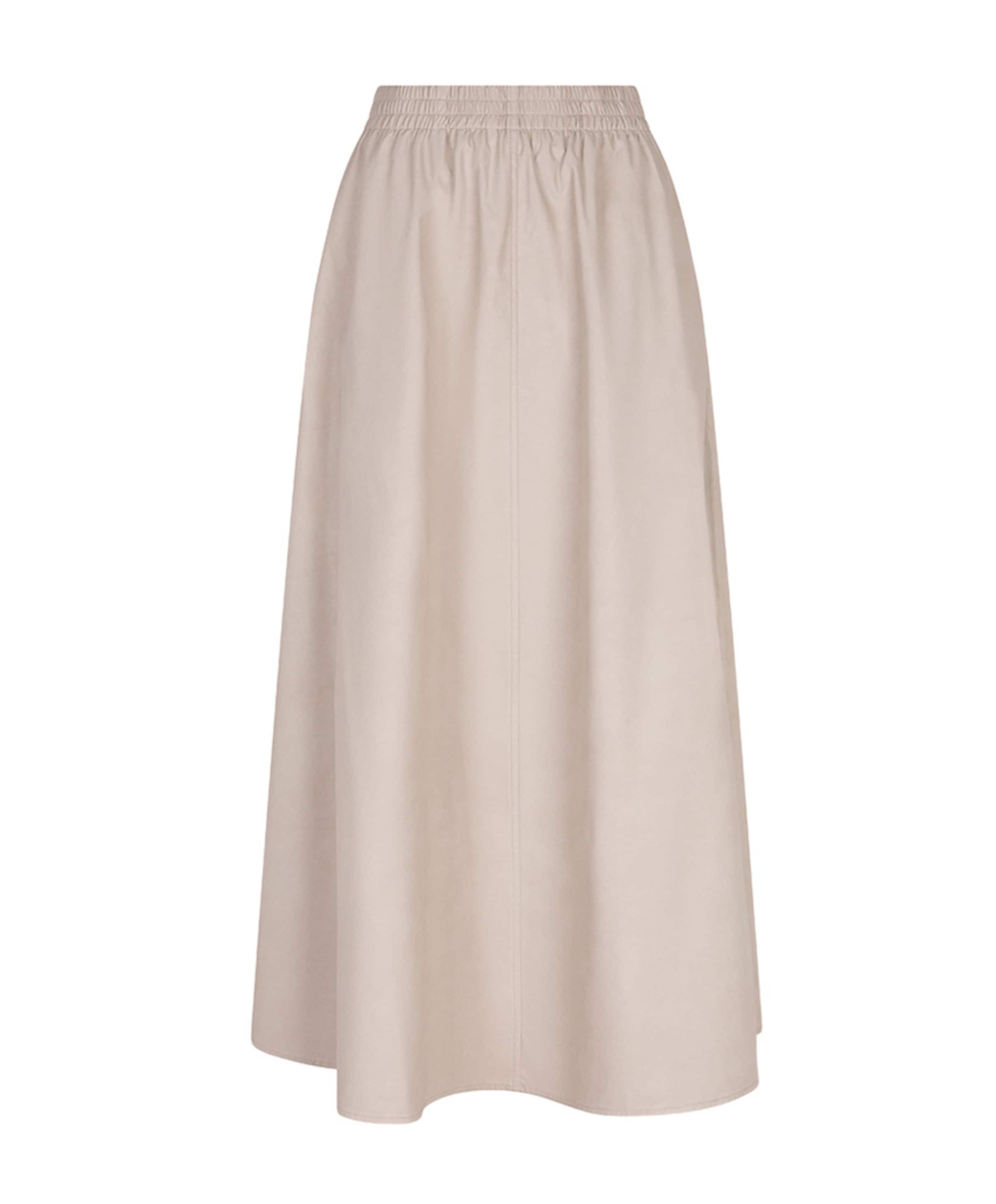 Dames rok beige