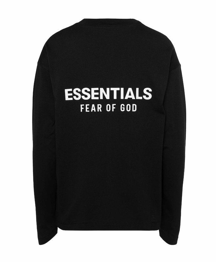 Heren longsleeve zwart