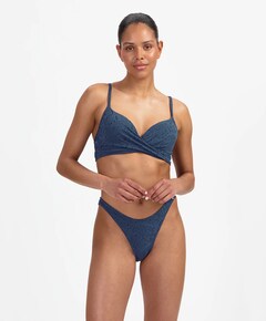 Dames bikinitop blauw