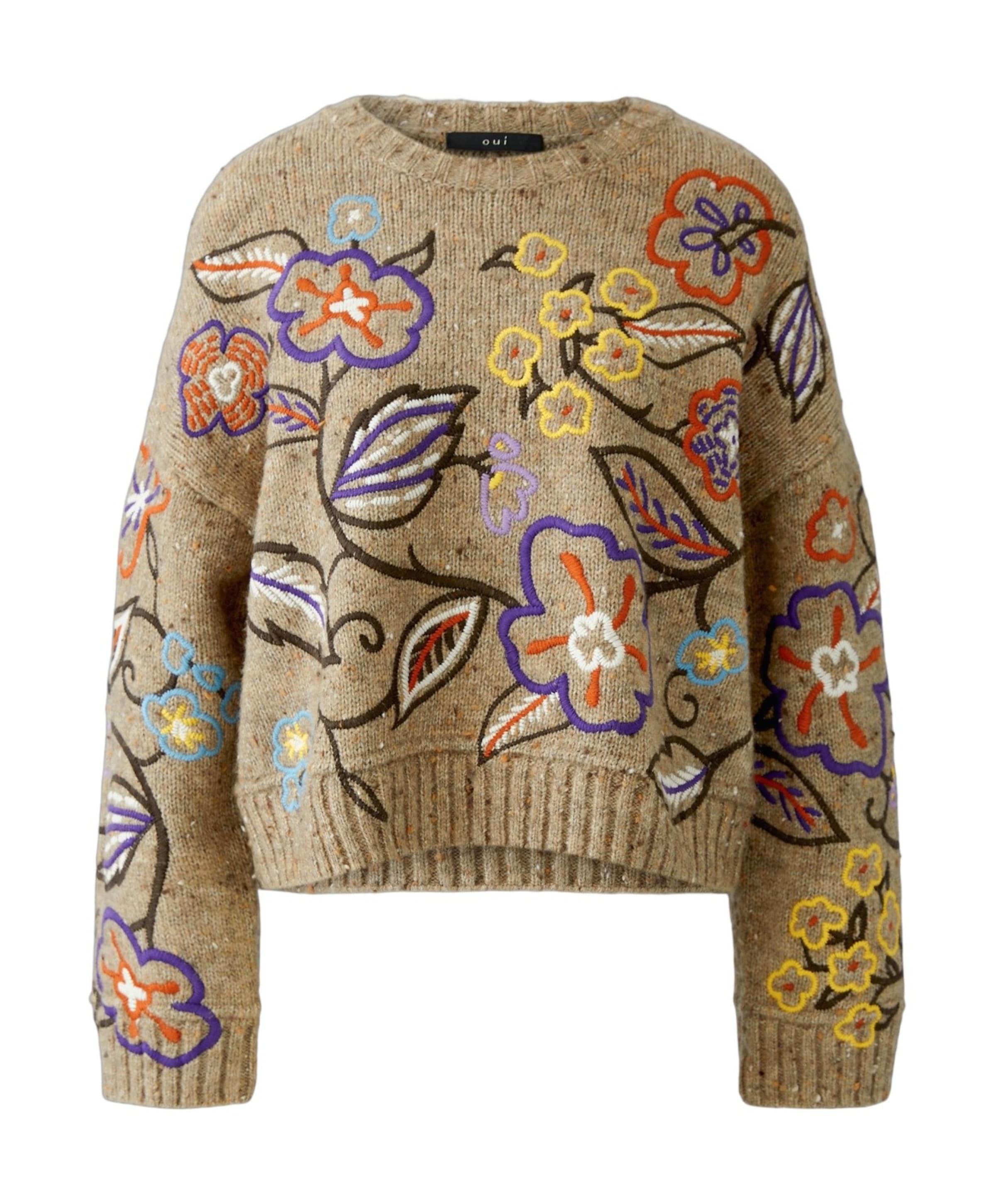 Dames trui beige