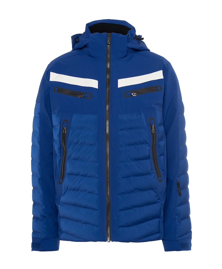 Heren ski-jas blauw
