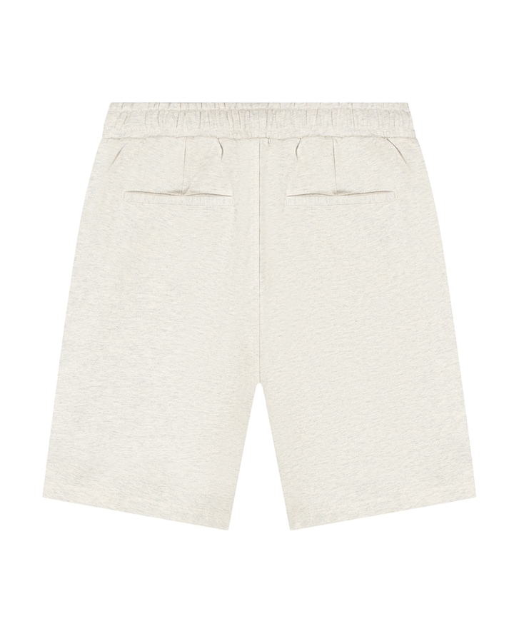 STARRY SWEAT SHORTS heren korte broek wit