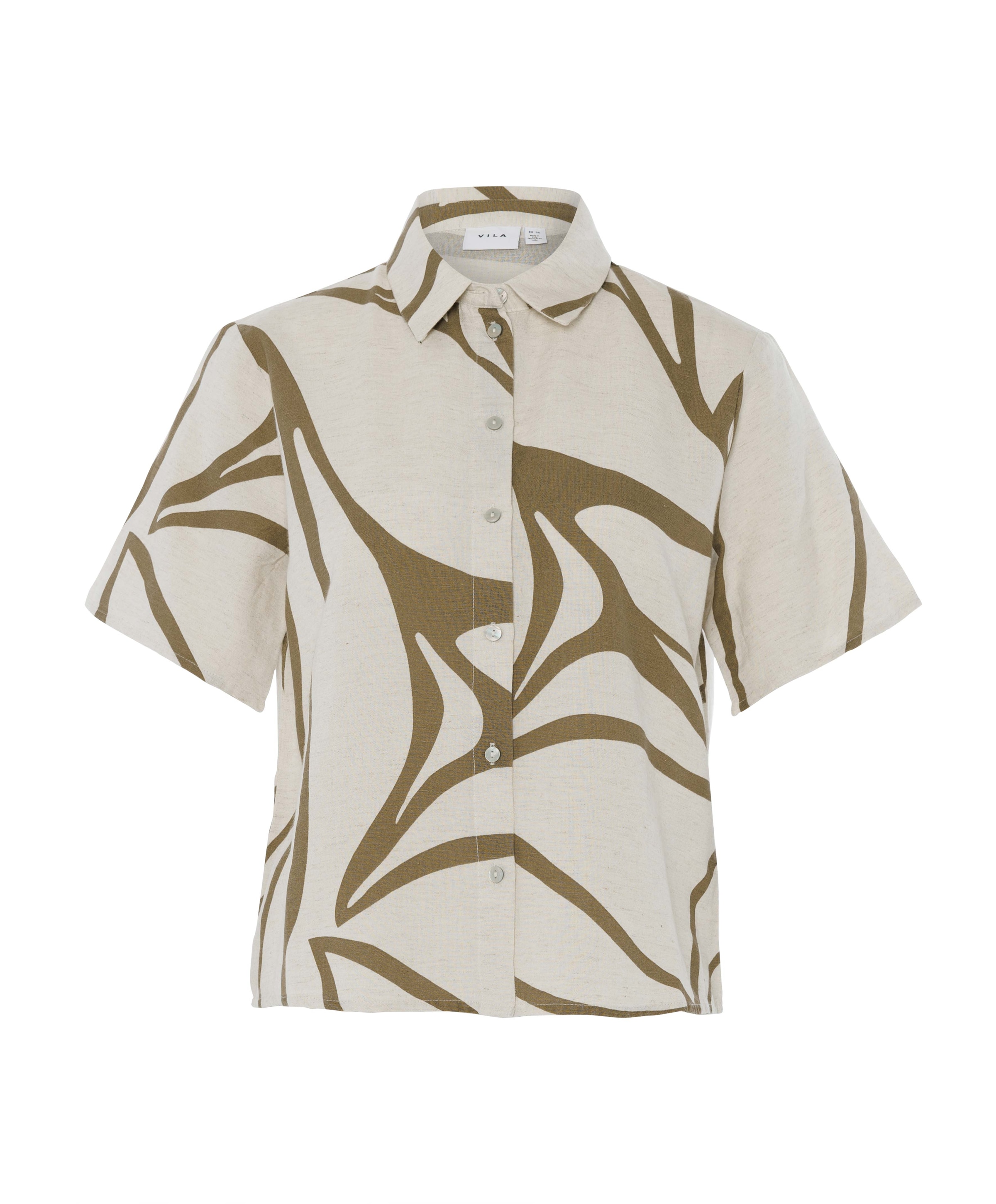 Dames blouse beige