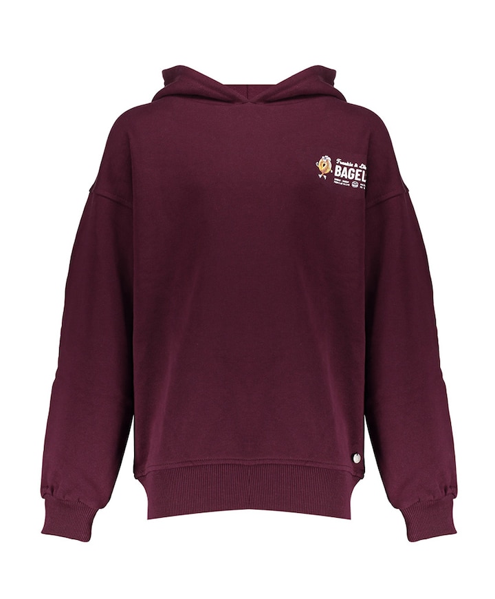 Meisjes hoodie rood