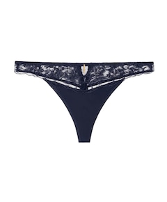 Dames string blauw