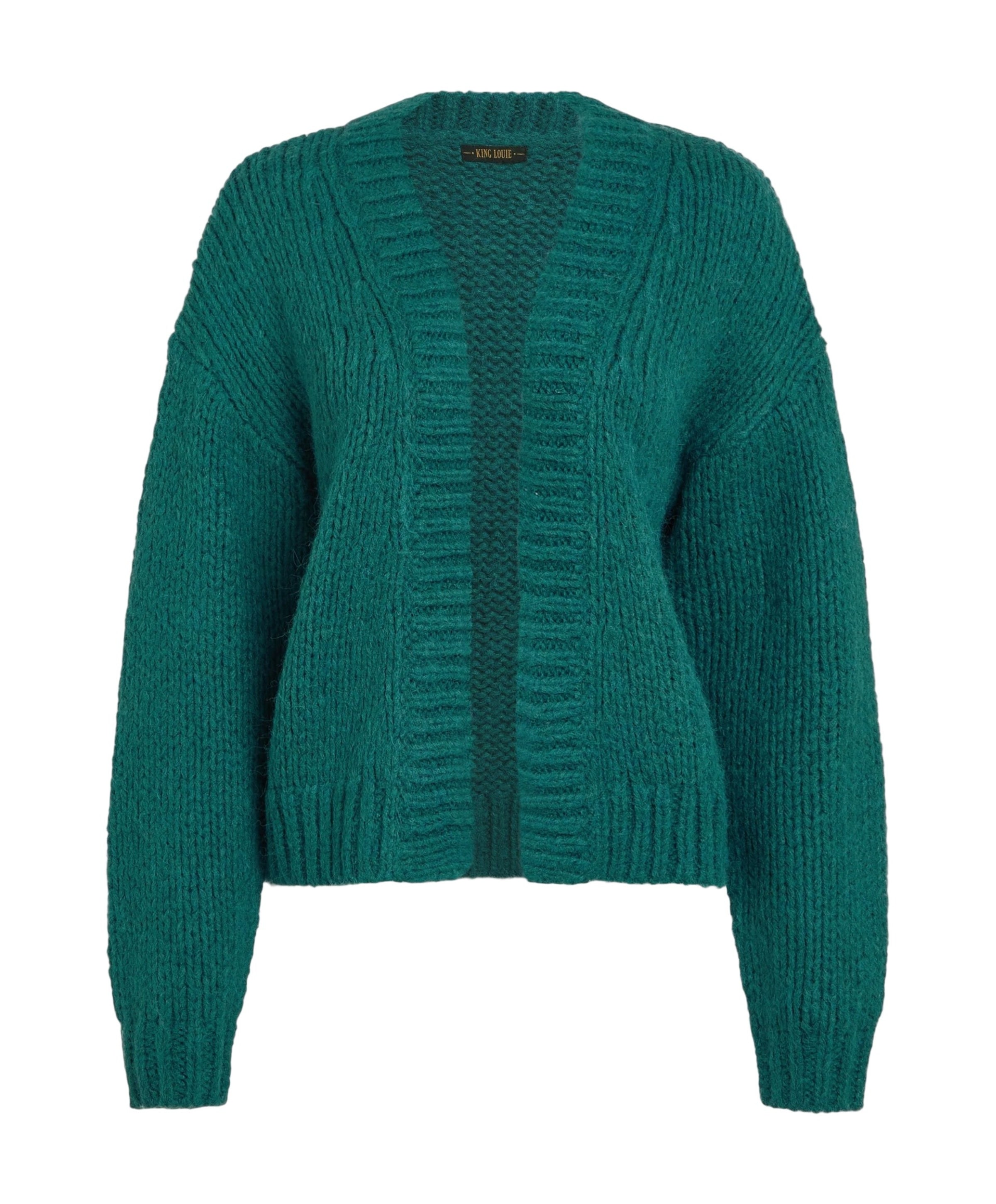 Dames vest groen