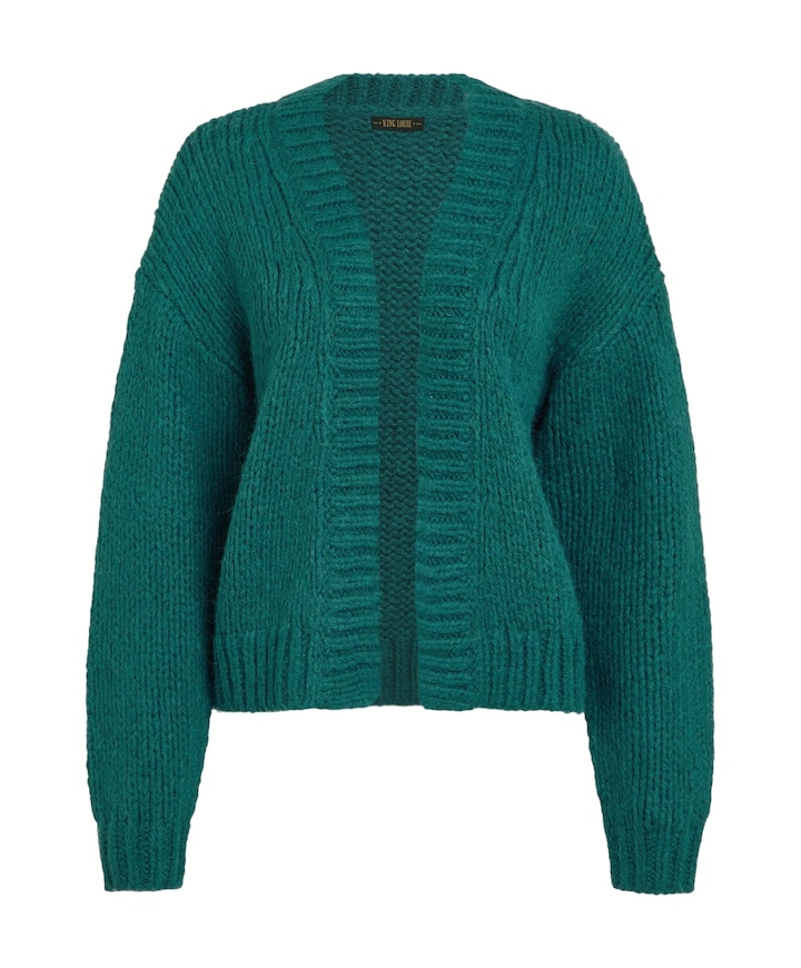 Dames vest groen