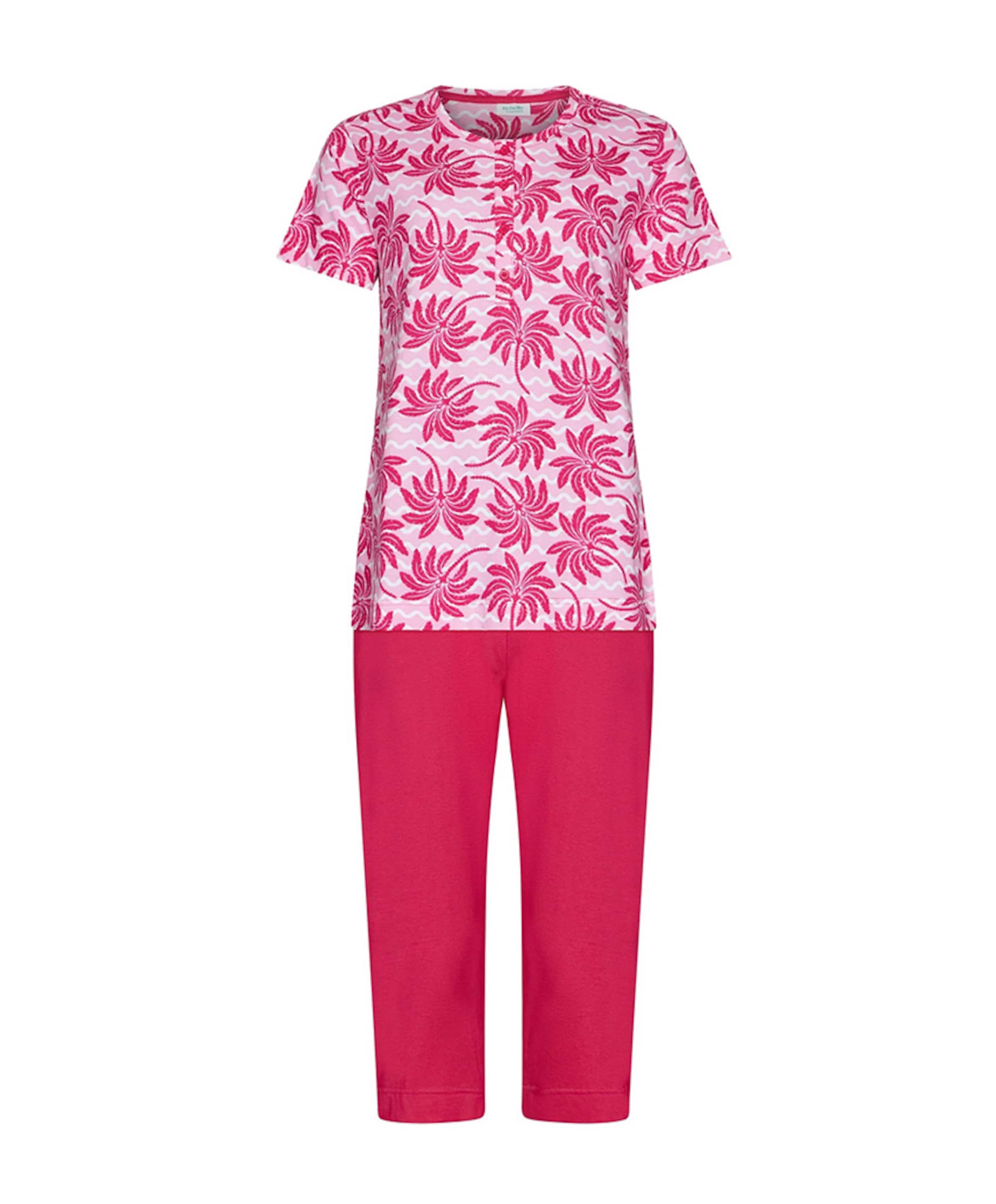 Dames pyjamaset roze