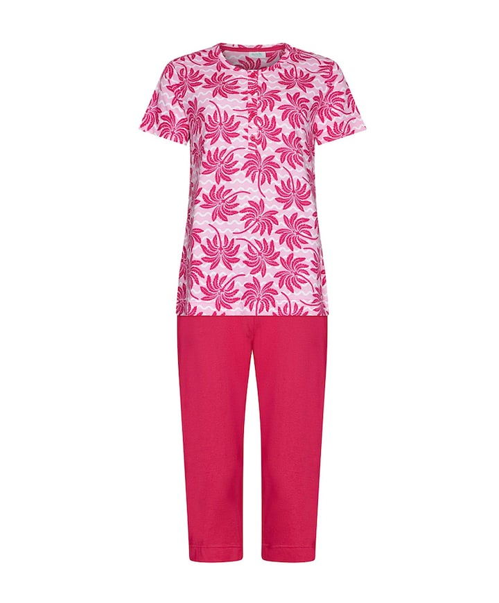 Dames pyjamaset roze