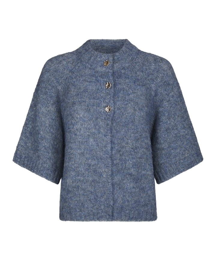 Dames vest blauw