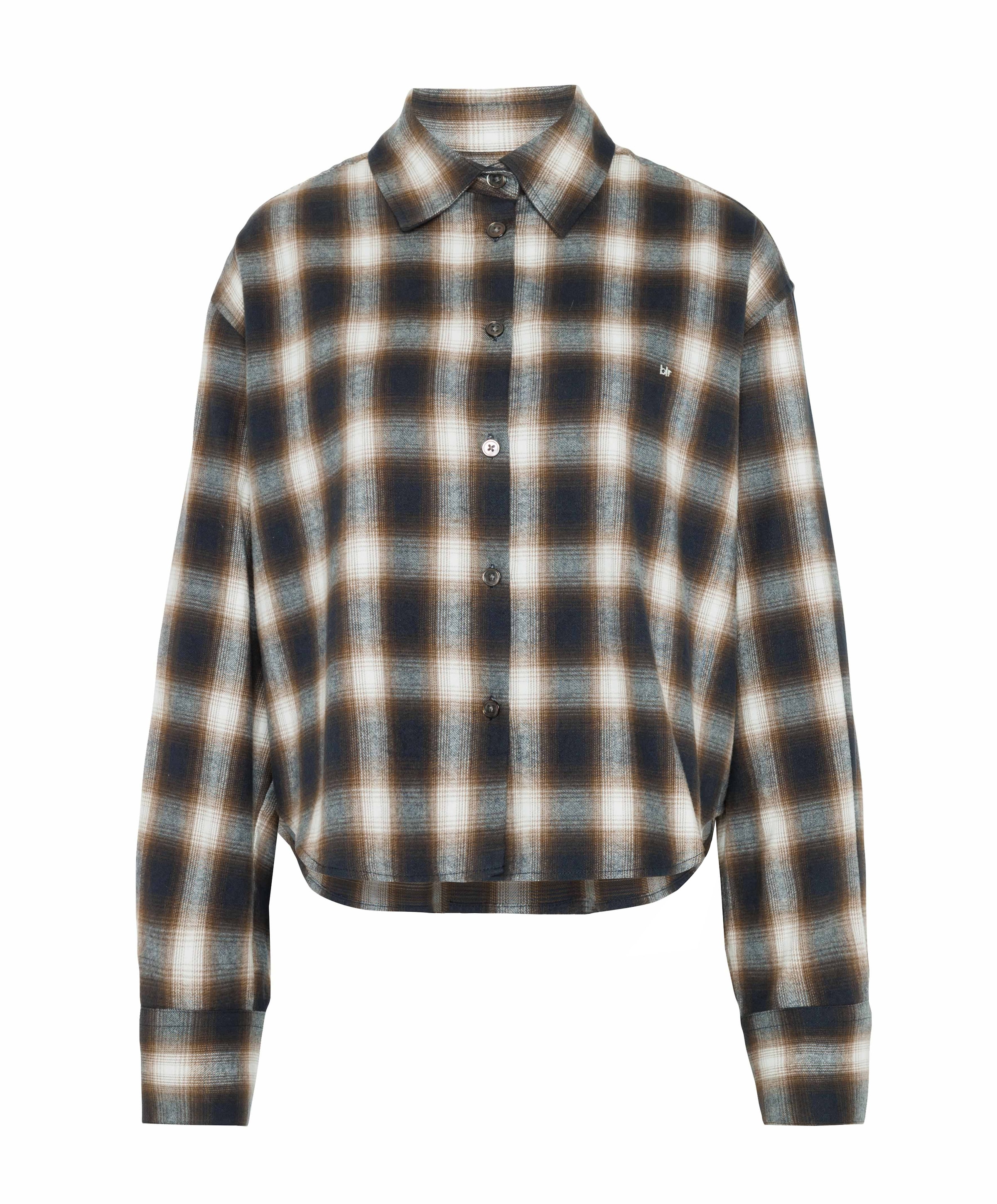 Dames blouse bruin