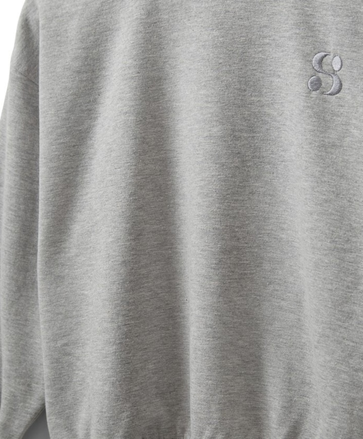 Meisjes sweater grijs