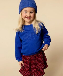 Meisjes sweater blauw