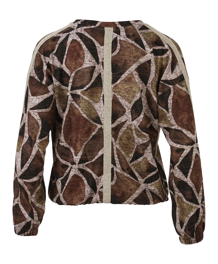 Dames sweater bruin