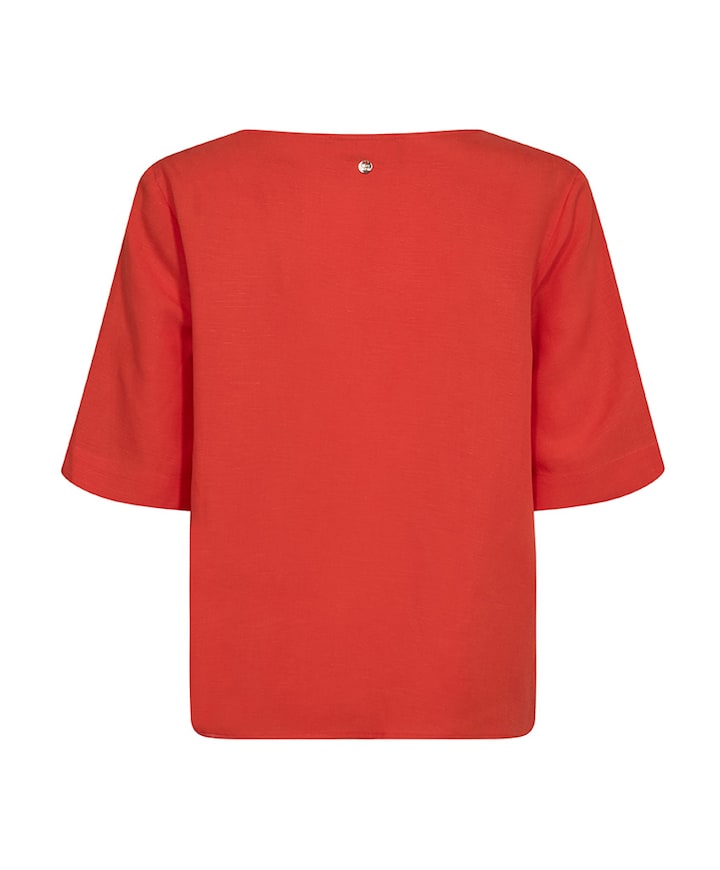 Dames blouse oranje