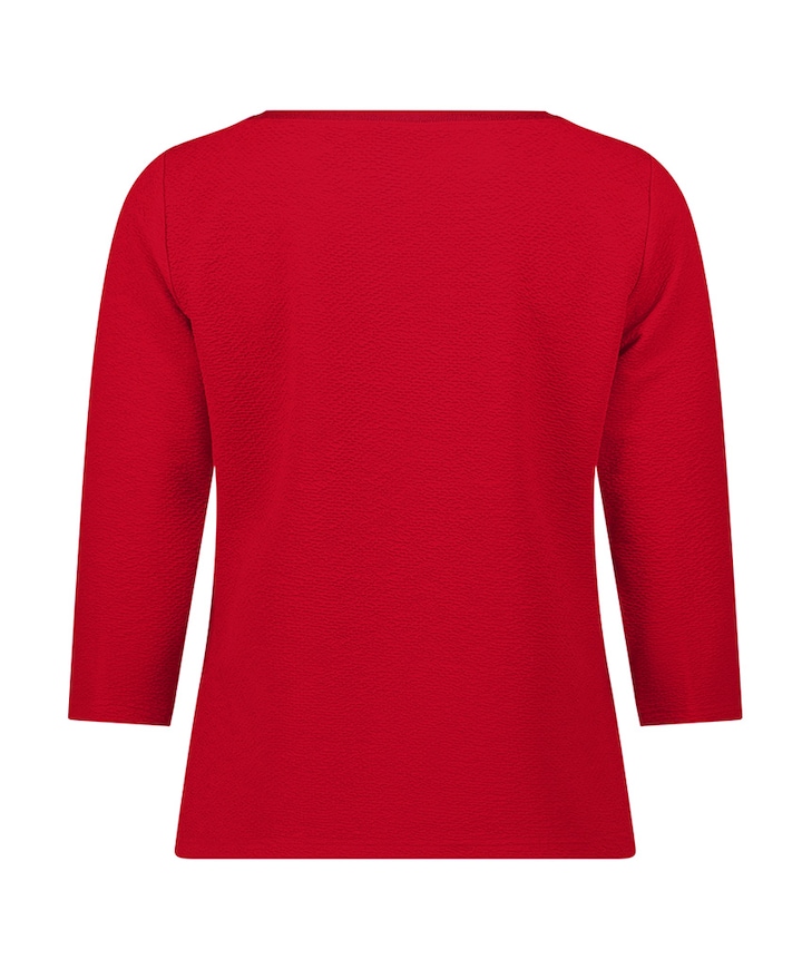 Dames longsleeve rood