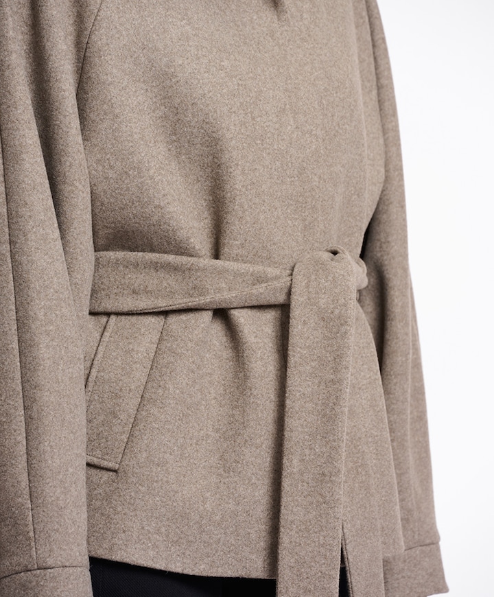 Dames jas beige