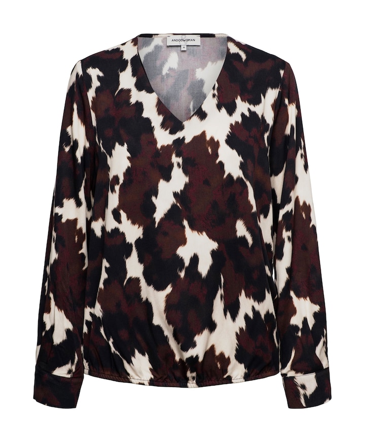 Dames blouse zwart