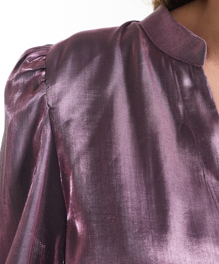 Dames blouse paars