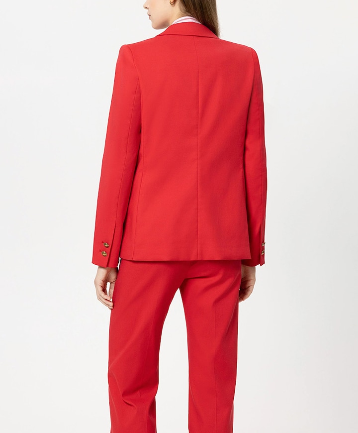 Dames blazer rood
