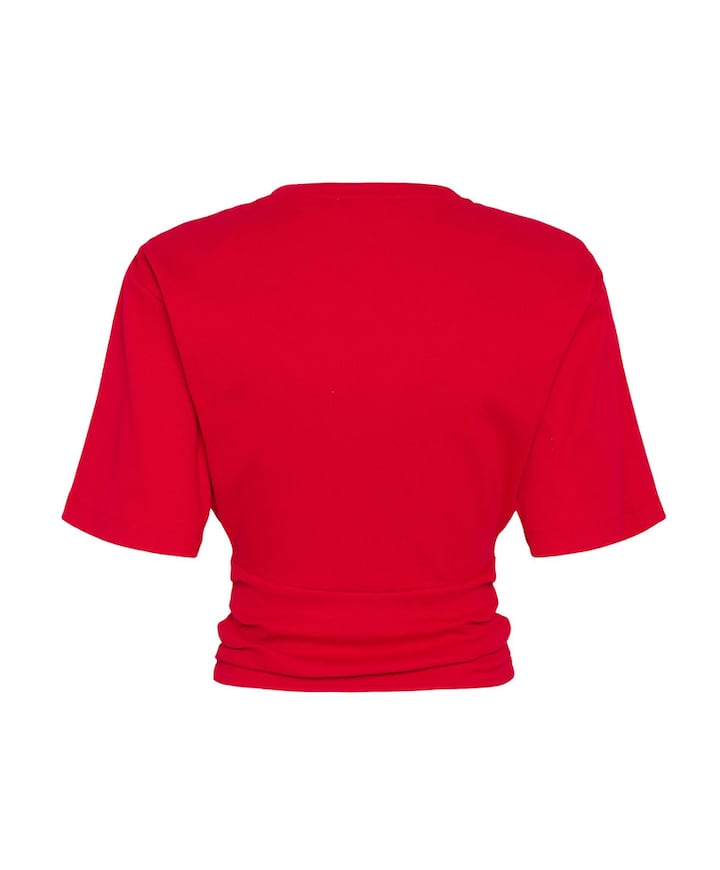 Dames T-shirt rood