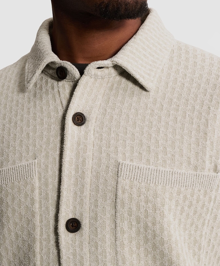 Heren vest wit