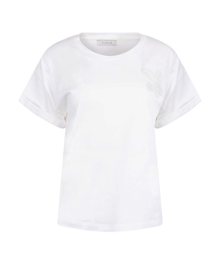 Dames T-shirt ecru