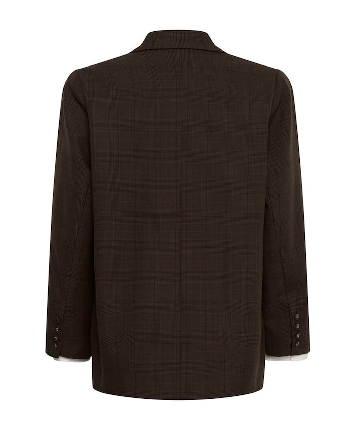 Dames blazer bruin