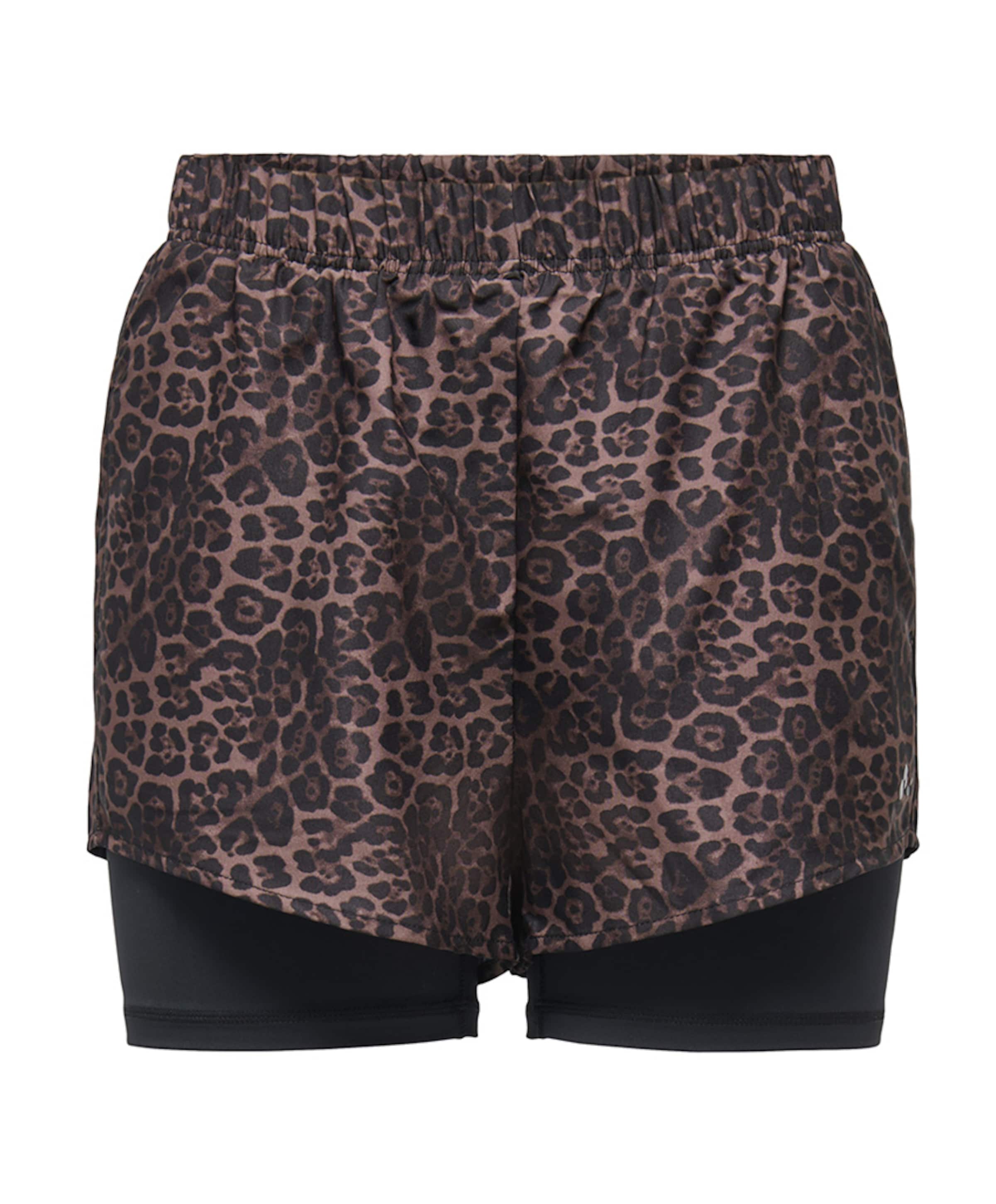 ONPMELEO-2 HW LOOSE DB PCK dames shorts beige