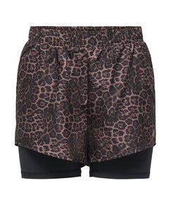 ONPMELEO-2 HW LOOSE DB PCK dames shorts beige