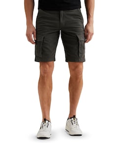 ROTOR SHORTS BROKEN TWILL heren korte broek grijs