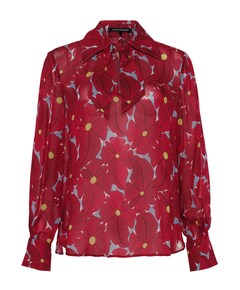 Dames blouse rood