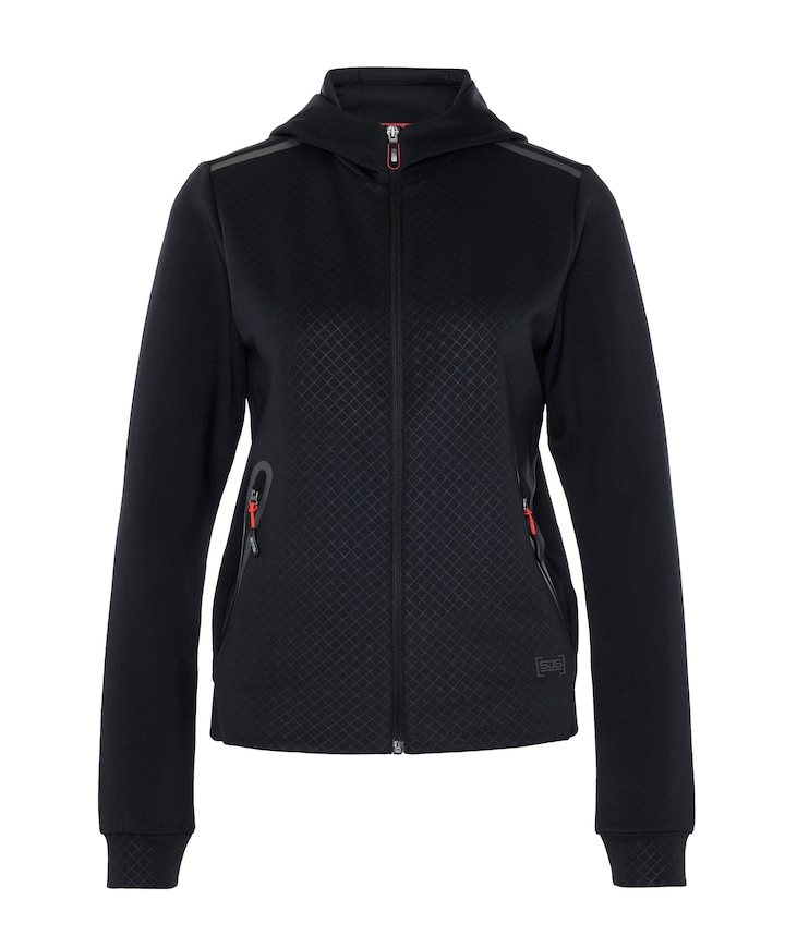 Dames vest zwart