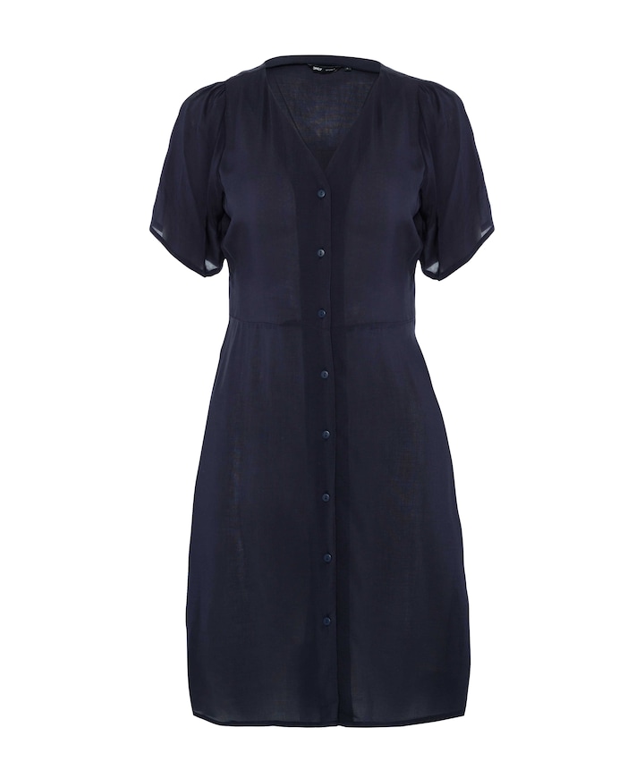 Dames jurk blauw