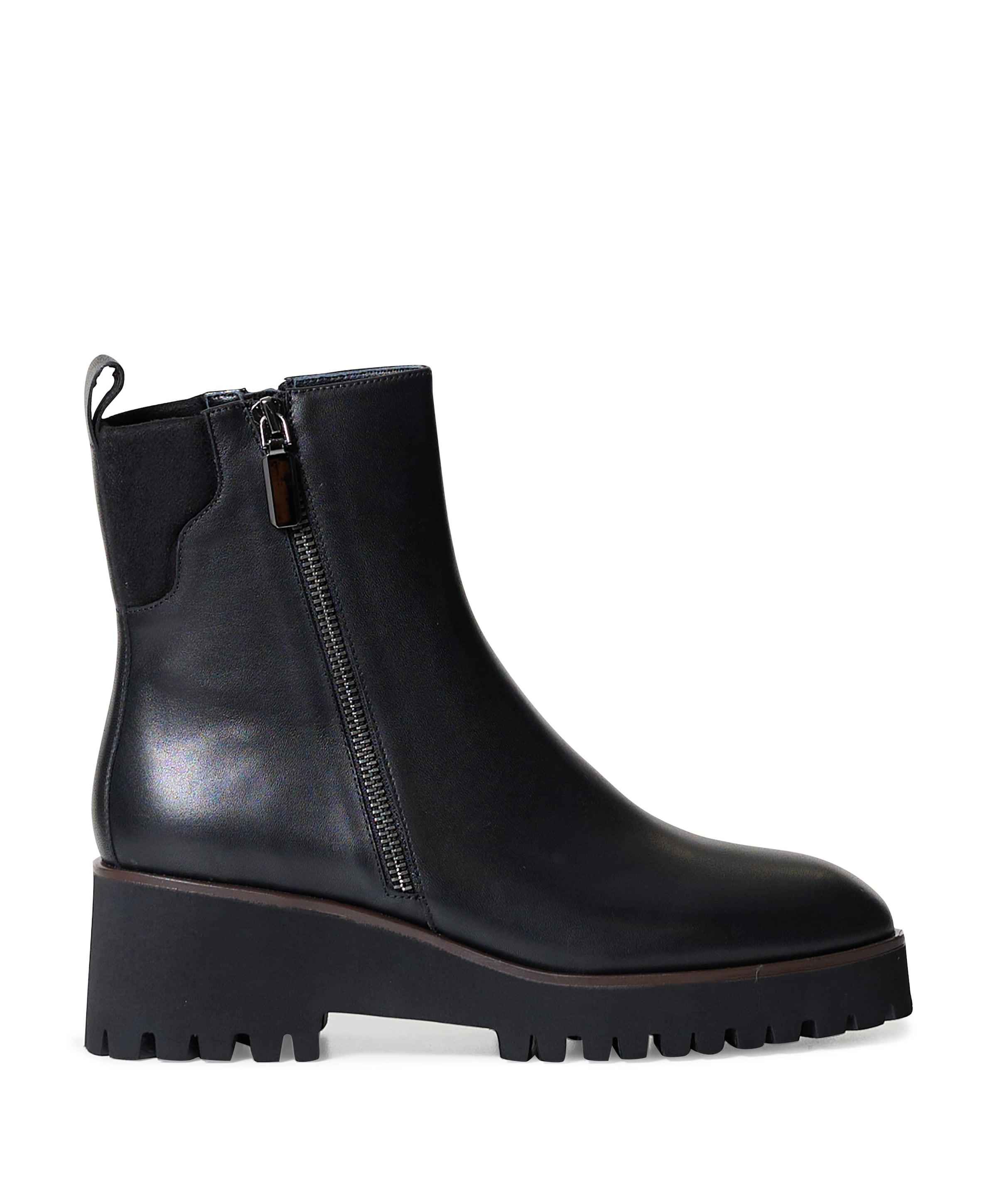 Cassandra dames enkellaarzen zwart