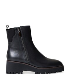 Cassandra dames enkellaarzen zwart