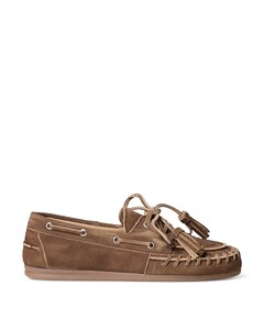 Boat loafer dames loafers bruin