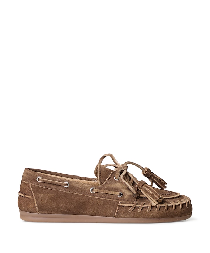 Boat loafer dames loafers bruin