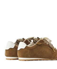 Billy Lou dames sneakers bruin